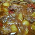 Papas con costillas