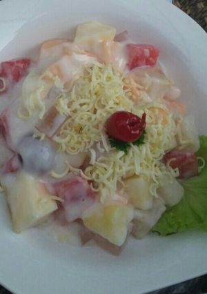Foto resep Salad Buah