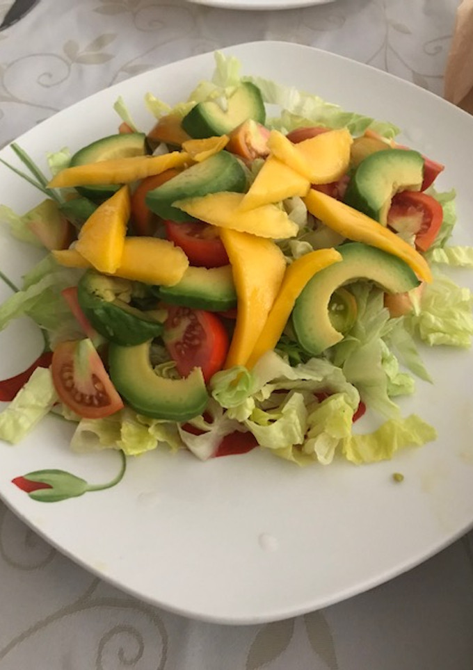 Una foto de Ensalada colores