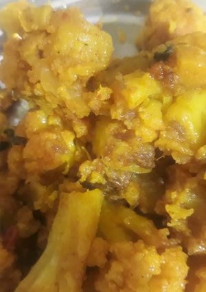 A picture of Chilli gobhi.