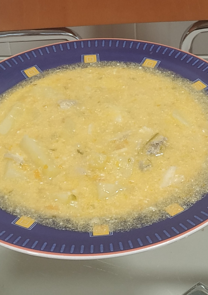 Una foto de Sopa de pescado
