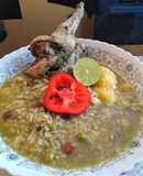 Aguadito de pato👍🇵🇪