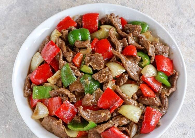 Tumis Daging Paprika #Recook_Kiena