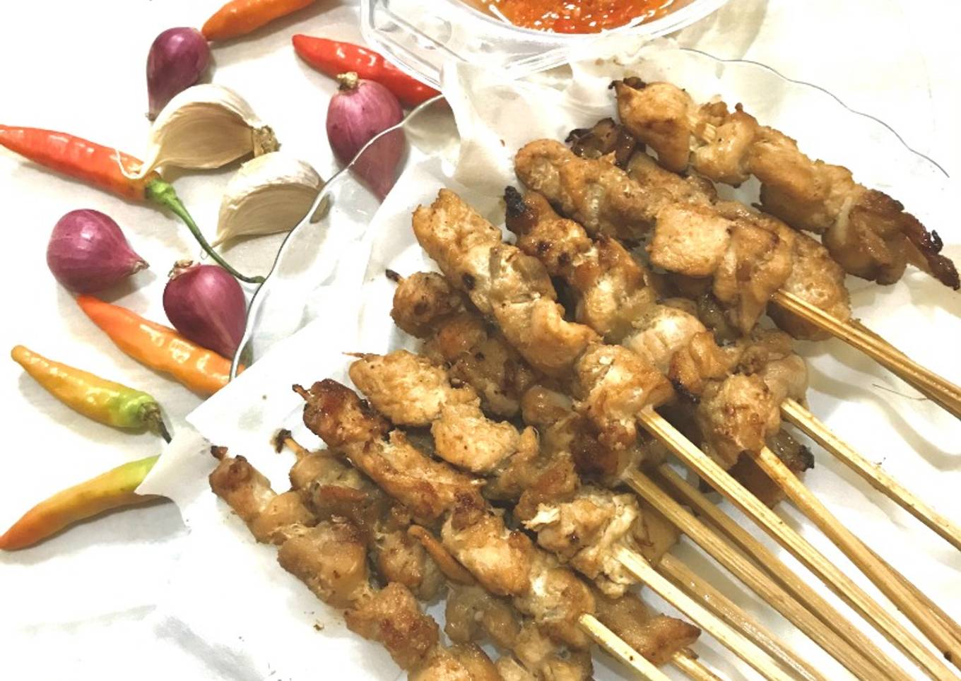 Sate Taichan (Masak Pakai Pan/Teflon)