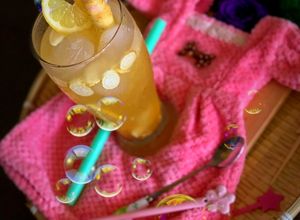 Hình của món Trà chanh nhân sâm.