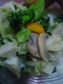Foto resep Capcay Jamur Kancing Bakso Tuna