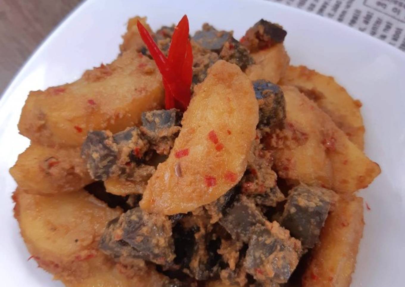 Sambal Goreng Kentang Hati Sapi