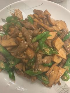 青龍肉絲豆干 的食譜成品照片