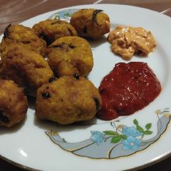 Flat Rice Pakoda A picture of Flat Rice Pakoda.