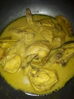 Foto resep Ayam Ungkep bumbu kuning