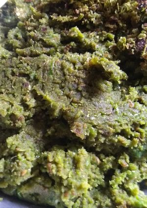 A picture of Green peas bharta.
