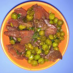 A picture of Carrot Peas veg.