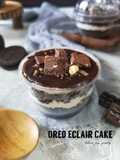 114. Oreo Eclair Cake