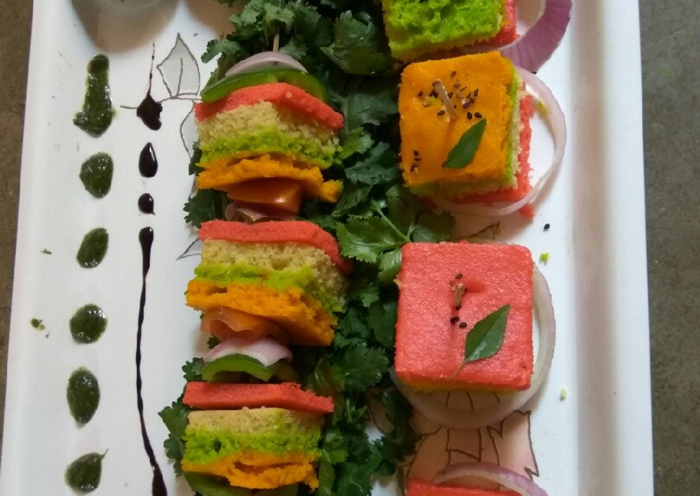 Rice Dhokla