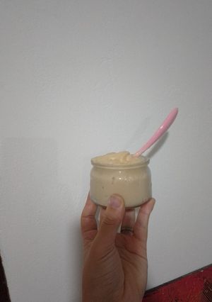Una foto de Postre apto bebe 6meses