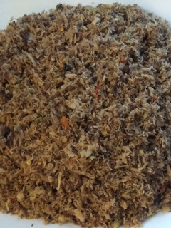 Foto resep PAMPIS / ABON CAKALANG / TONGKOL (LAUK NASI KUNING DAN ISIAN PANADA)