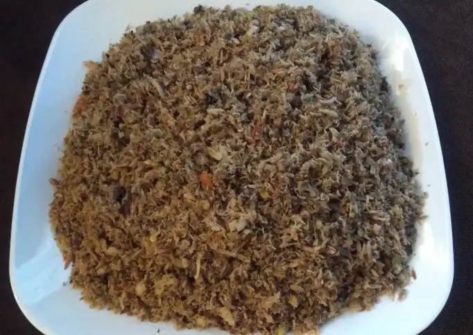 PAMPIS / ABON CAKALANG / TONGKOL (LAUK NASI KUNING DAN ISIAN PANADA)