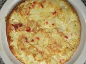 Una foto de tortilla española light