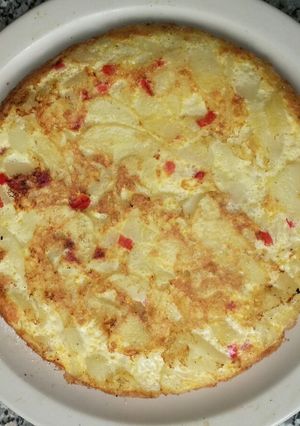 Una foto de Tortilla de patatas light