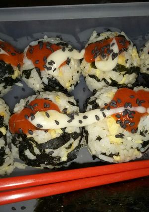 Foto resep Jumeokbap (Nasi Kepal Korea)