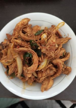 Foto resep Ayam Suwir Kecap Cabe Hijau