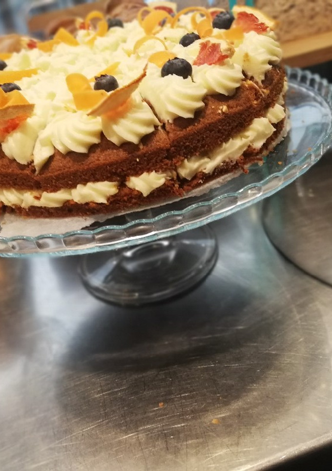 Una foto de Carrot cake