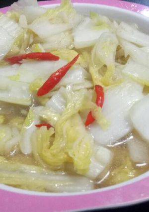 Foto resep Tumis sawi putih