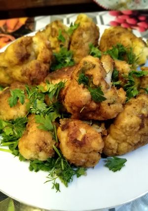 صورة لوصفة طريقة عمل القرنبيط الكرسبي😋❤️