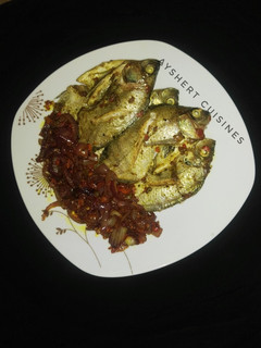 Grilled fish ainihin hoton girkin