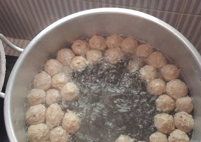 Resep Bakso Sapi Kenyal Home Made Lengkap Dengan Gambar Oleh Ambar