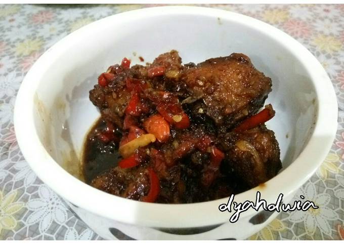 Ayam kecap pedas manis