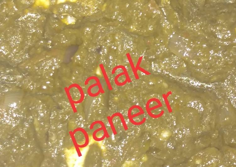 Palak paneer