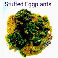 Stuffed Brinjal or Bharwa Baigan or Stuffed Eggplant A picture of Stuffed Brinjal or Bharwa Baigan or Stuffed Eggplant.