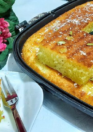عکسی از دستور کیک باقلوا