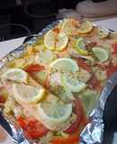 Salmón al horno
