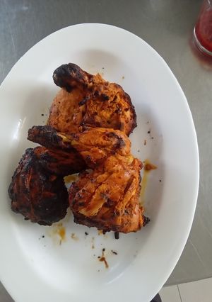 A picture of Grill chicken tandoori styles.