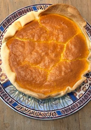 A picture of Cheese Soufflé Tart.