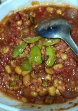 Foto resep Sambal Petai Kacang Tomat