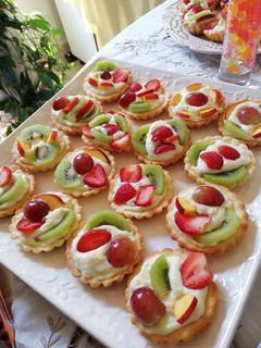 صورة لوصفة تارت الفواكه