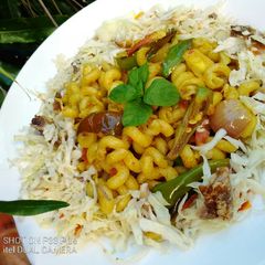A picture of Stir Fried Macaroni.