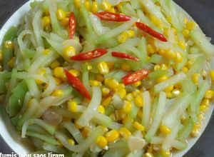 Foto resep Tumis labu jagung manis saos tiram 🌽
