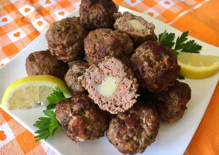 Polpette di carne e caciocavallo