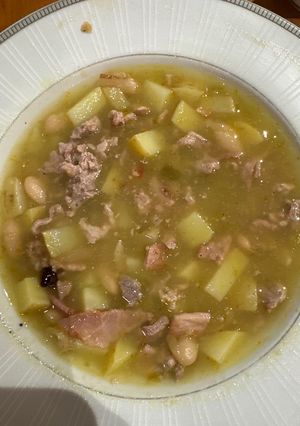 Una foto de Carne en su jugo
