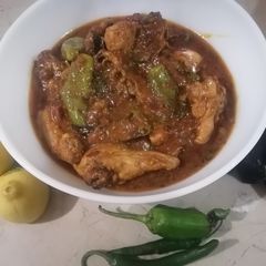 A picture of Koyla karahi.