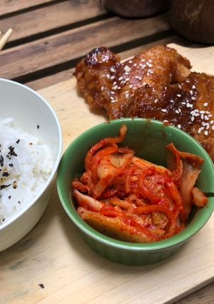 Foto resep Korean bbq chicken wings