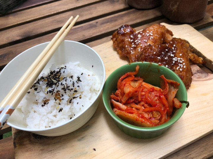 Ternyata begini lho! Cara termudah buat Korean bbq chicken wings yang spesial