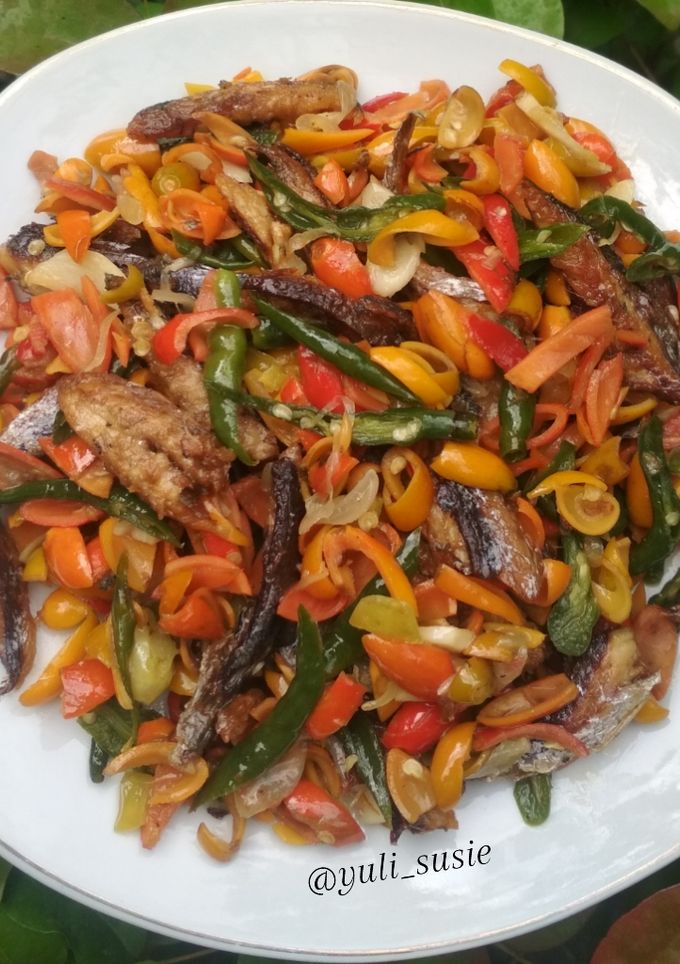 Foto resep Oseng Kulit Melinjo Ikan Cue