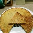 Quiche de calabacín y bacon