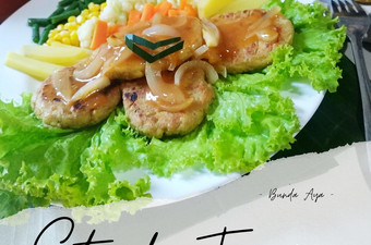 Cara Gampang Membuat Steak Tempe Daun Anti Gagal