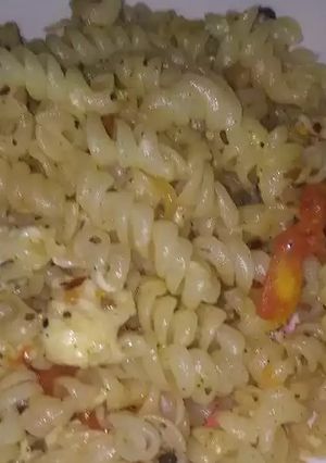 A picture of Cheesy Tomato Pasta.